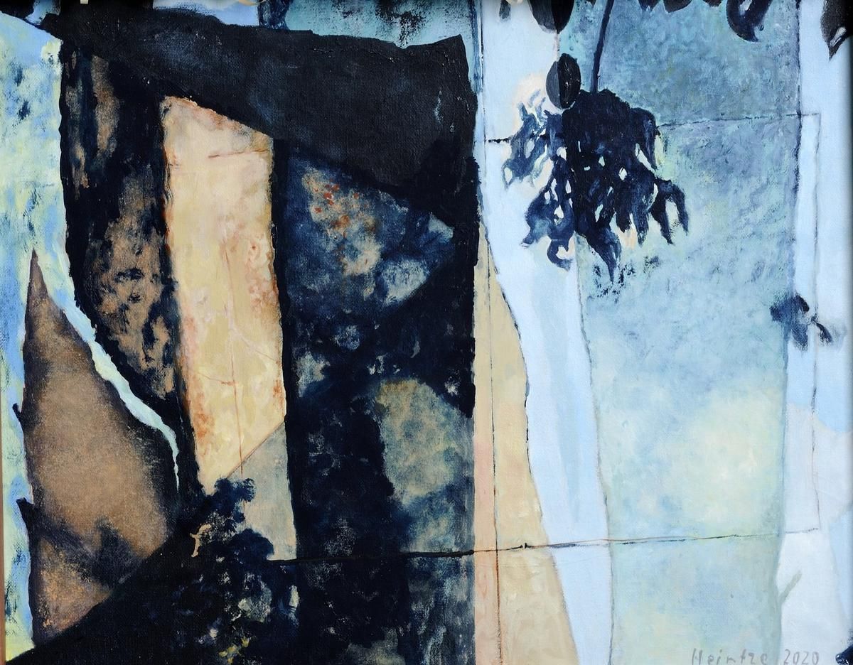  Das Rascheln in den Bäumen, 40 x 50 cm, 2020